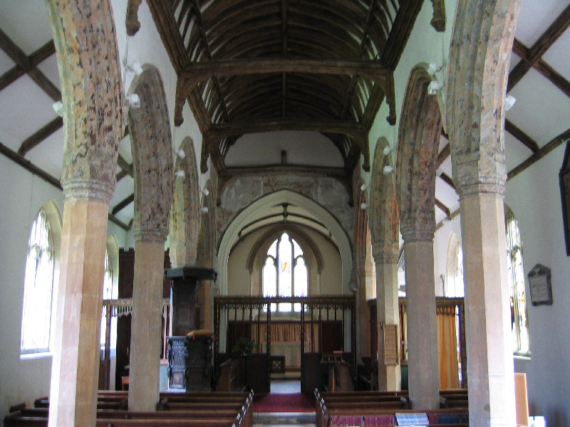 Clyffe Pypard Church Interior
